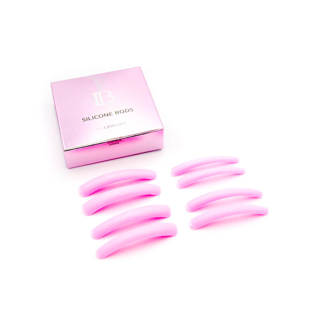 Бигуди для завивки ресниц набор 4 пары i-Beauty, розовые