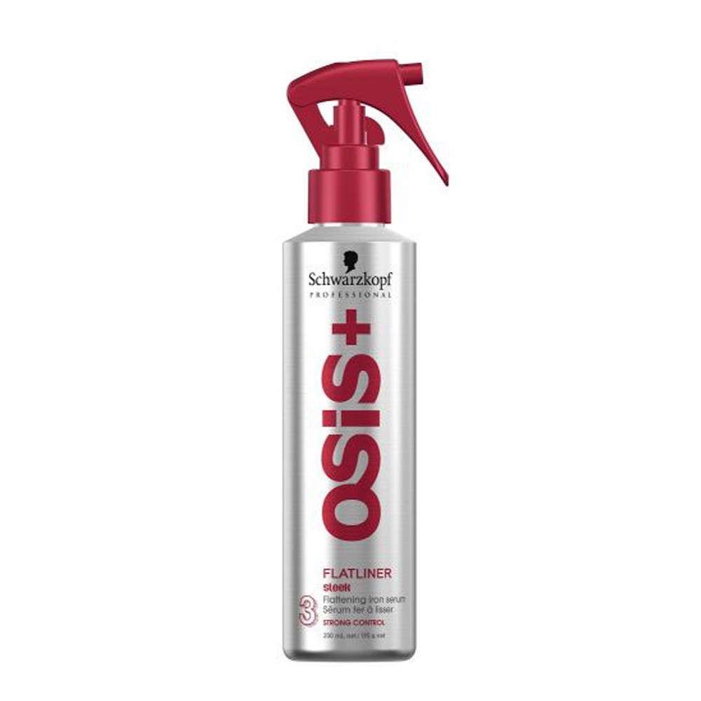 Сироватка для випрямлення волосся за допомогою плойки OSiS Flatliner Schwarzkopf, 200 мл на beauty-prof.com Сироватка для випрямлення волосся за допомогою плойки OSiS Flatliner Schwarzkopf, 200 мл