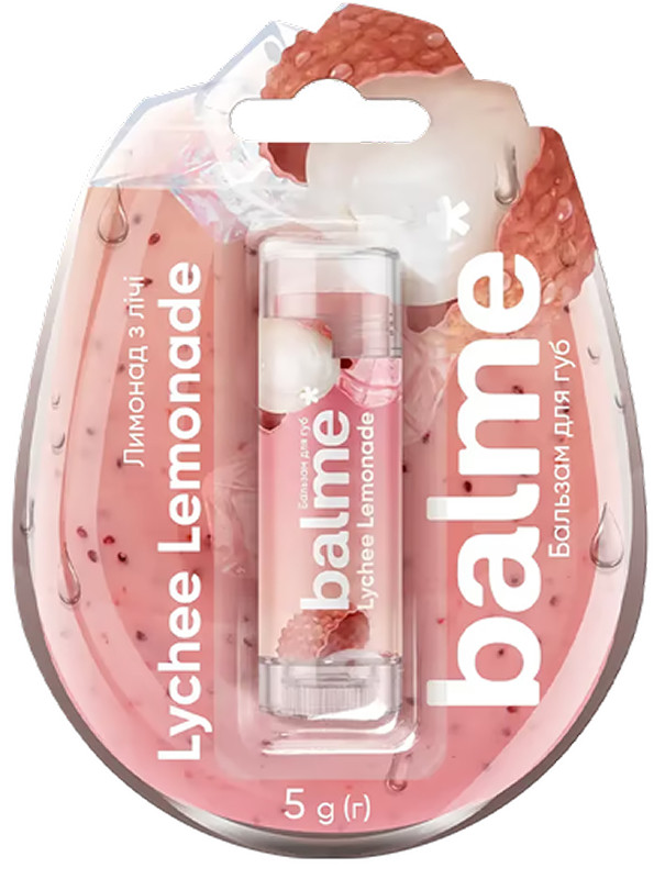 Бальзам для губ Lychee Lemonade Balme, 5 г