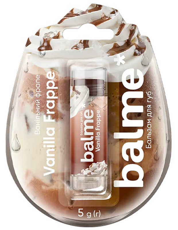 Бальзам для губ Vanilla Frappe Balme, 5 г