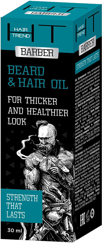 Олія для догляду за волоссям та бородою, 30 мл HAIR TREND на beauty-prof.com Фото 3 Олія для догляду за волоссям та бородою, 30 мл HAIR TREND Фото 3