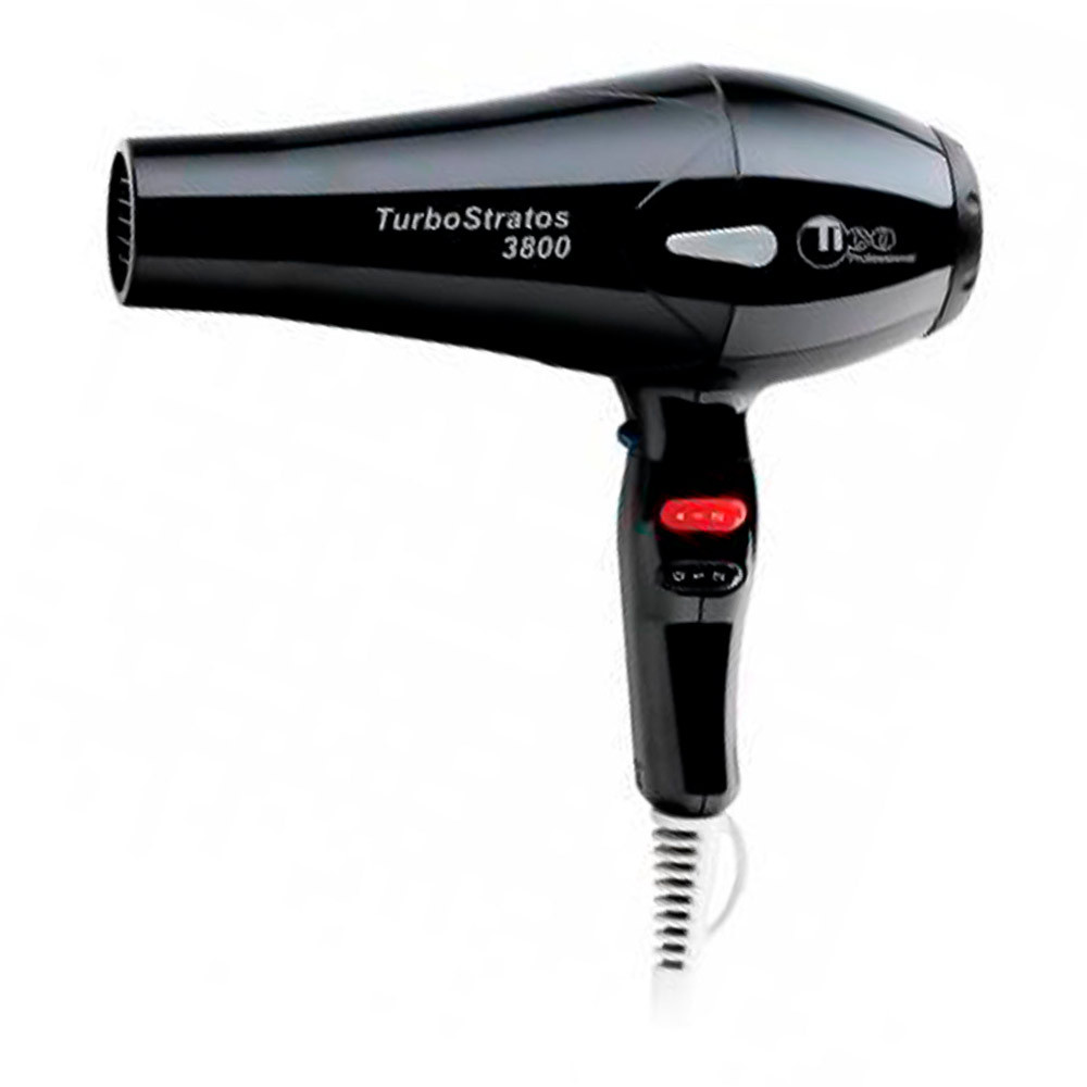 Фен TICO TURBO STRATOS 3800, 2200-2400W чорний 100004 BK
