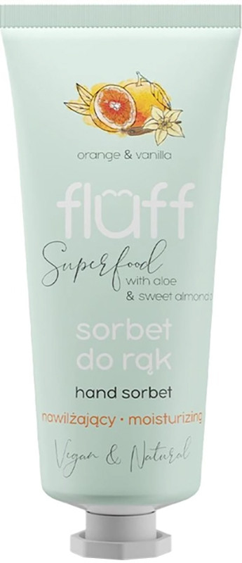 Крем для рук и нігтів Sorbet Orange & Vanilla 50 мл Fluff