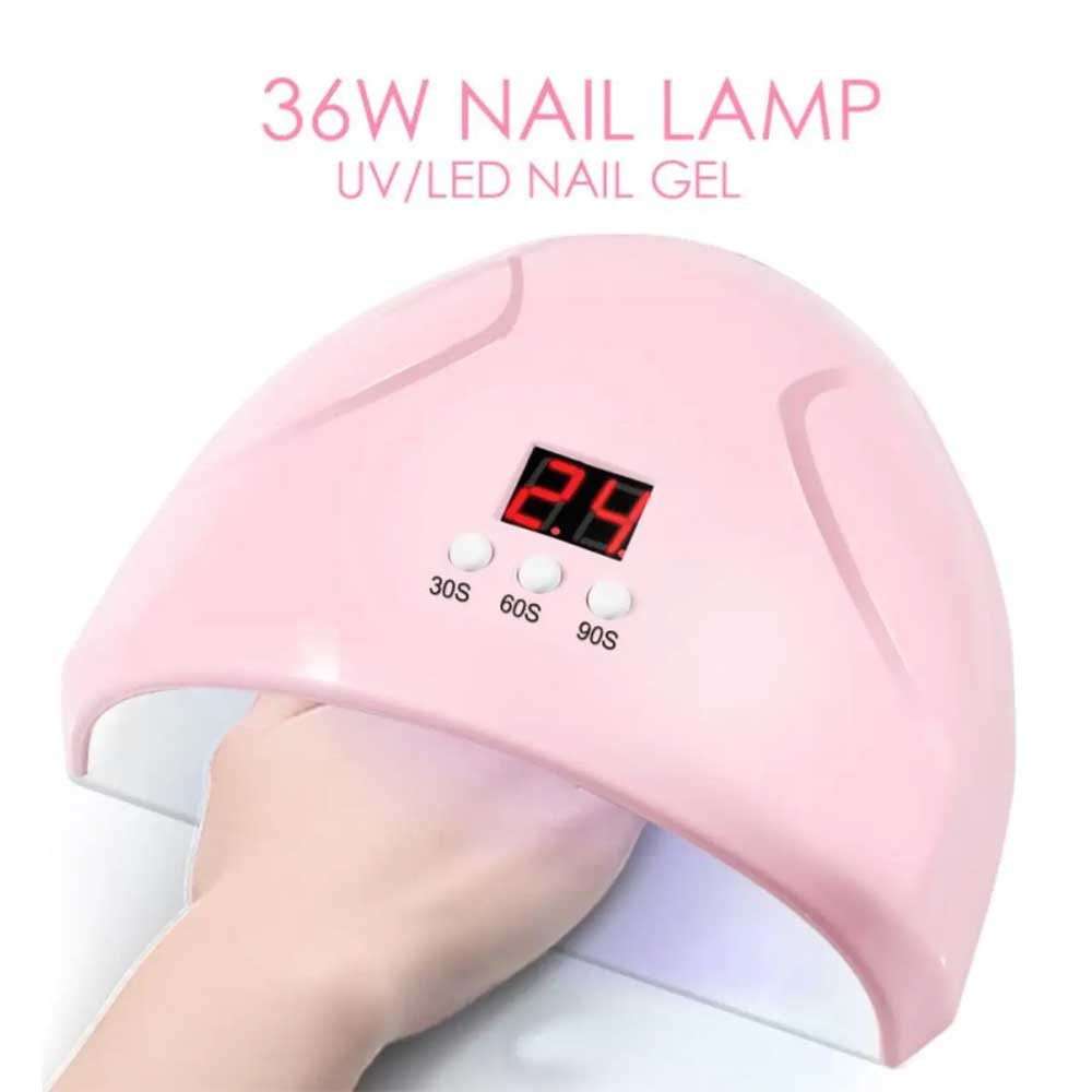 Лампа для маникюра Uv-Led SUN ONE Mini-1 36 вт USB (розовая)  Фото 6 