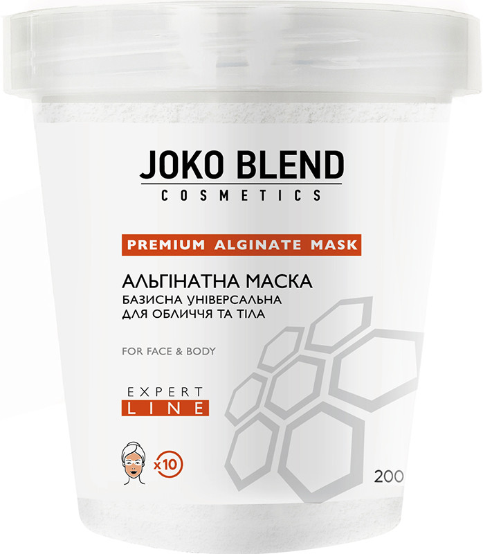 Альгінатна маска базисна універсальна для обличчя та тіла Joko Blend 200 г
