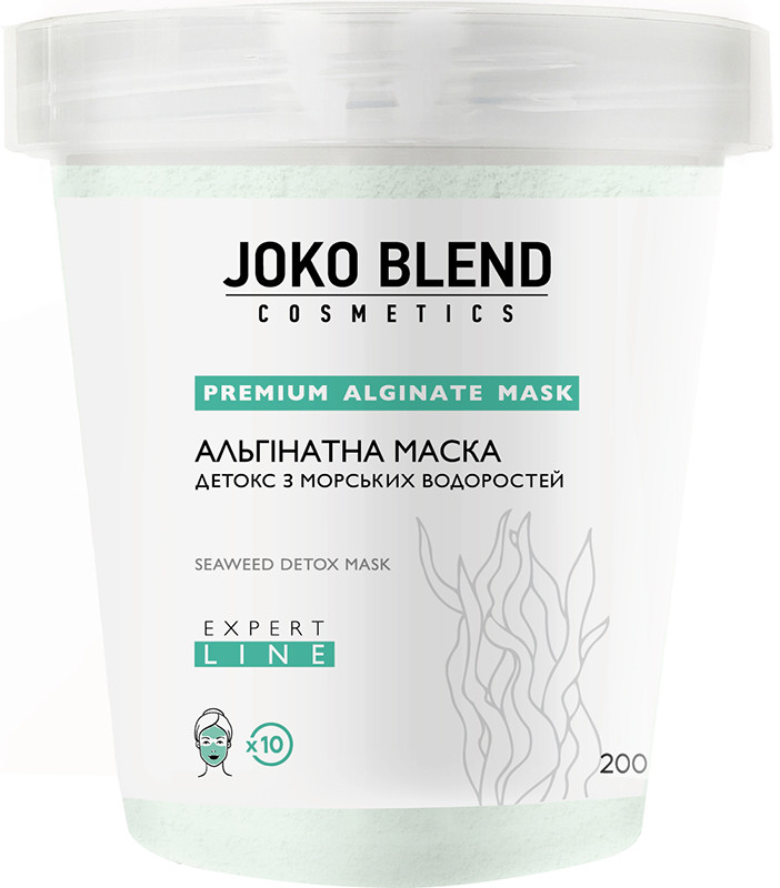 Маска альгінатна Детокс з морськими водоростями Joko Blend 200 г 