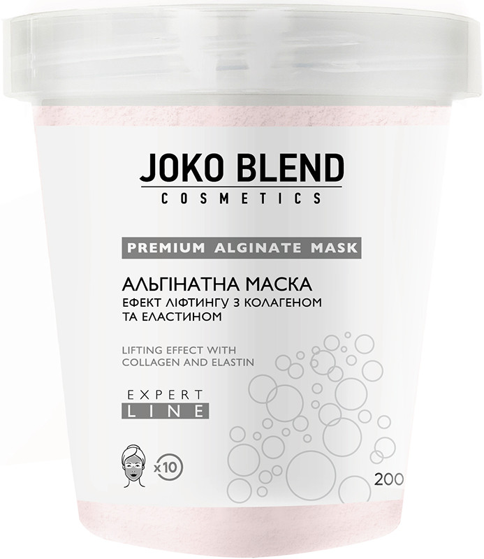 Альгінатна маска ефект ліфтингу з колагеном та еластином Joko Blend 200 гр
