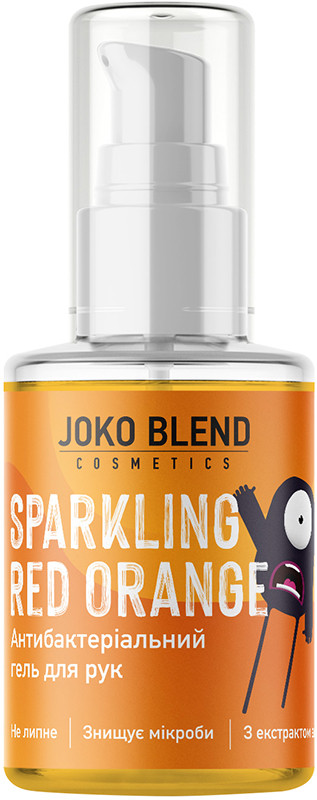 Гель-антисептик для рук і нігтів Sparkling Red Orange Joko Blend 30 мл на beauty-prof.com Гель-антисептик для рук і нігтів Sparkling Red Orange Joko Blend 30 мл