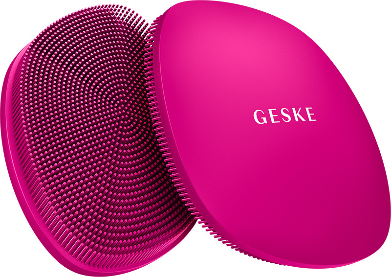 Щітка для обличчя GESKE Facial Brush 4 в 1 бузковий  Фото 3 