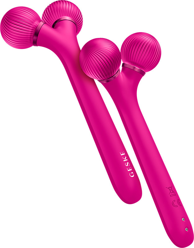 Электронный звуковой ролик для лица GESKE Sonic Facial Roller 4 в 1 сиреневый на beauty-prof.com Фото 3 Электронный звуковой ролик для лица GESKE Sonic Facial Roller 4 в 1 сиреневый Фото 3