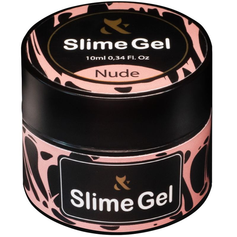 Гель-жуйка для дизайну Slime Gel Nude F.O.X, 10 мл 