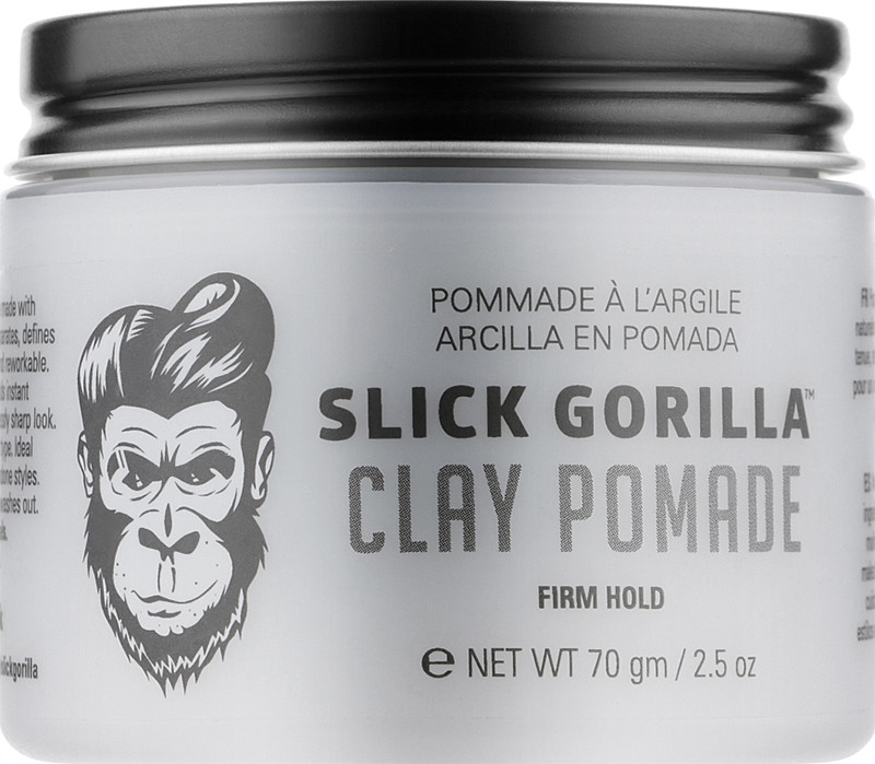 Глина для укладки волосся Clay Pomade Slick Gorilla, 70 г 