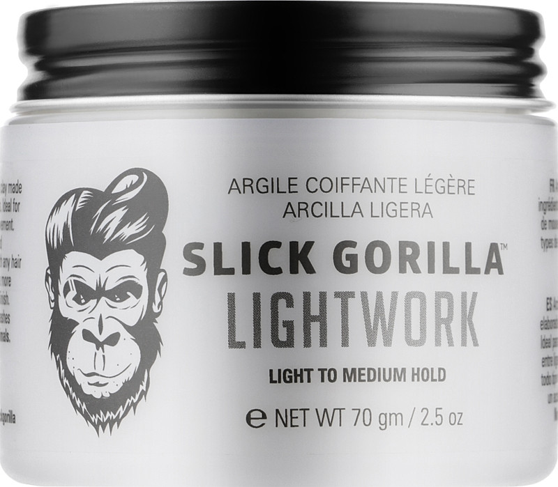 Глина для укладки волосся Lightwork Slick Gorilla, 70 г