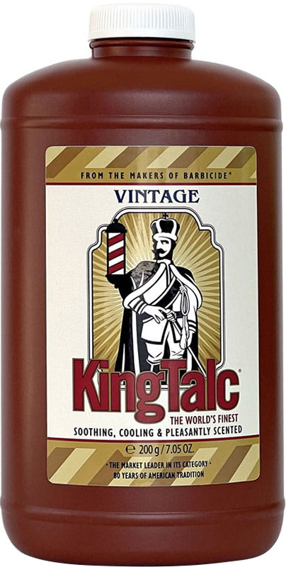 Тальк для тіла Vintage King Talc Barbicide, 200 г