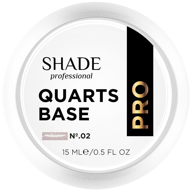 Основа каучукова з блиском Quarts base №2 Shade, 15 мл на beauty-prof.com Фото 2 Основа каучукова з блиском Quarts base №2 Shade, 15 мл Фото 2