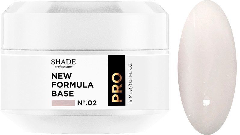 Основа каучуковая New formula base №2 Shade, 15 мл 