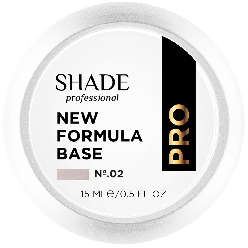 Основа каучуковая New formula base №2 Shade, 15 мл  Фото 2 