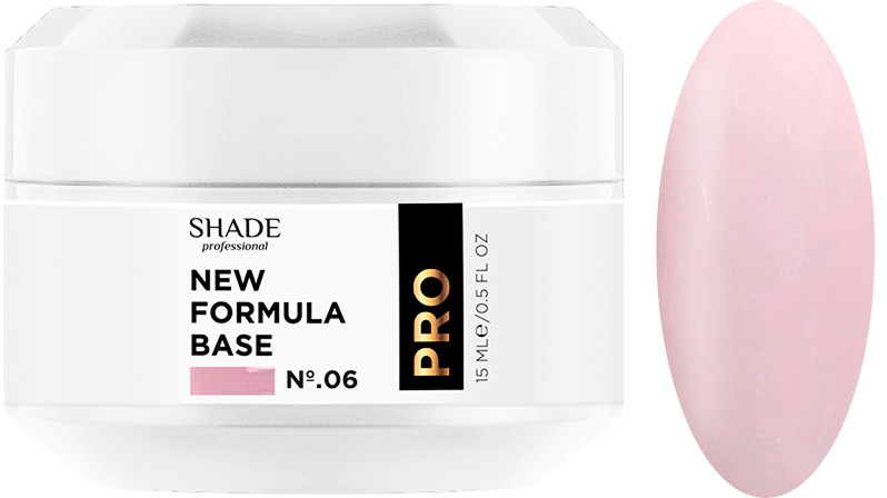 Основа каучуковая New formula base №6 Shade, 15 мл