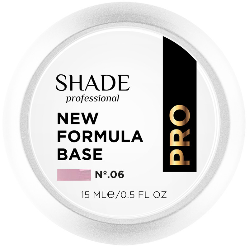 Основа каучуковая New formula base №6 Shade, 15 мл  Фото 2 