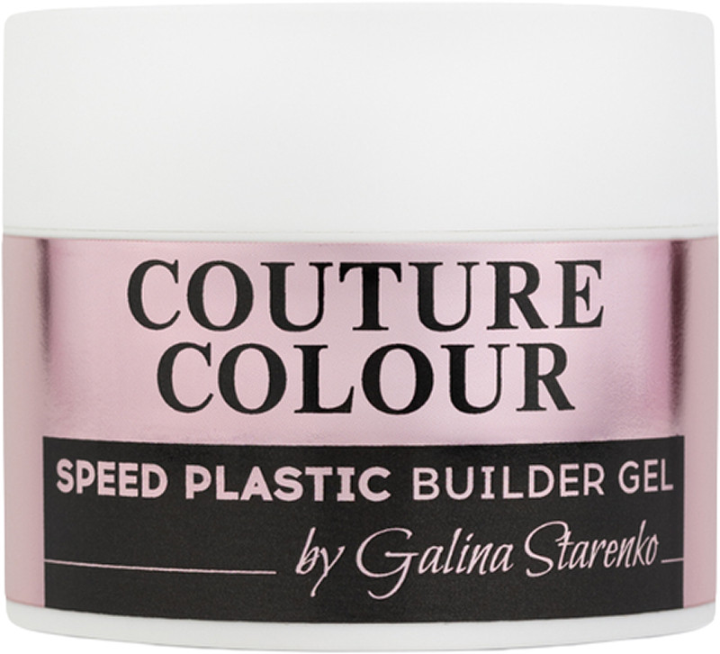 Однофазный гель Builder Gel #Clear Couture Colour & GS SPEED PLASTIC, 15 мл