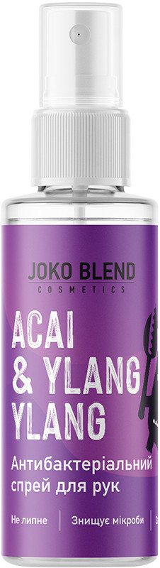 Спрей-антисептик для рук Acai&Ylang Ylang Joko Blend 35 мл