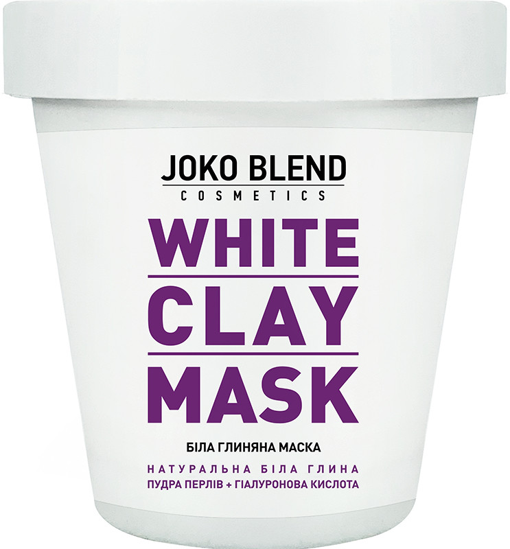 Маска керамічна для обличчя White Сlay Mask Joko Blend 80 г