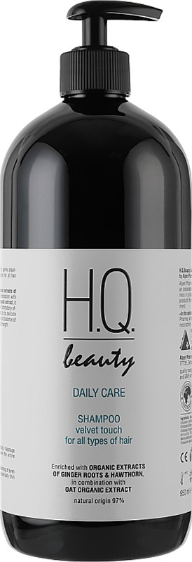 Шампунь для щоденного догляду для всіх типів волосся Daily Care H.Q.Beauty, 950 мл на beauty-prof.com Шампунь для щоденного догляду для всіх типів волосся Daily Care H.Q.Beauty, 950 мл