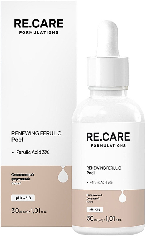Пілінг оновлюючий феруловий Renewing Ferulic Peel RECARE, 30 мл  Фото 2 