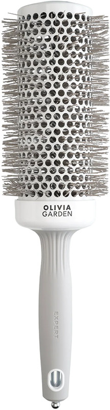 Брашинг термо для волосся EXPERT BLOWOUT SPEED Wavy Bristles White&Grey Olivia Garden 55мм