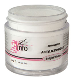 Акрил. пудра яскраво біла Bright White 113г. AMRO