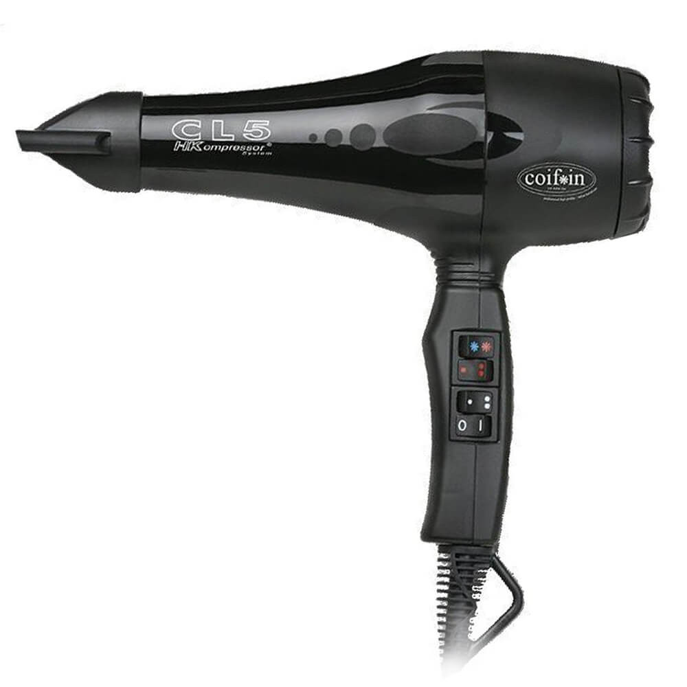 Фен CL5 H черный 1900-2100 W Coif*in на beauty-prof.com Фен CL5 H черный 1900-2100 W Coif*in