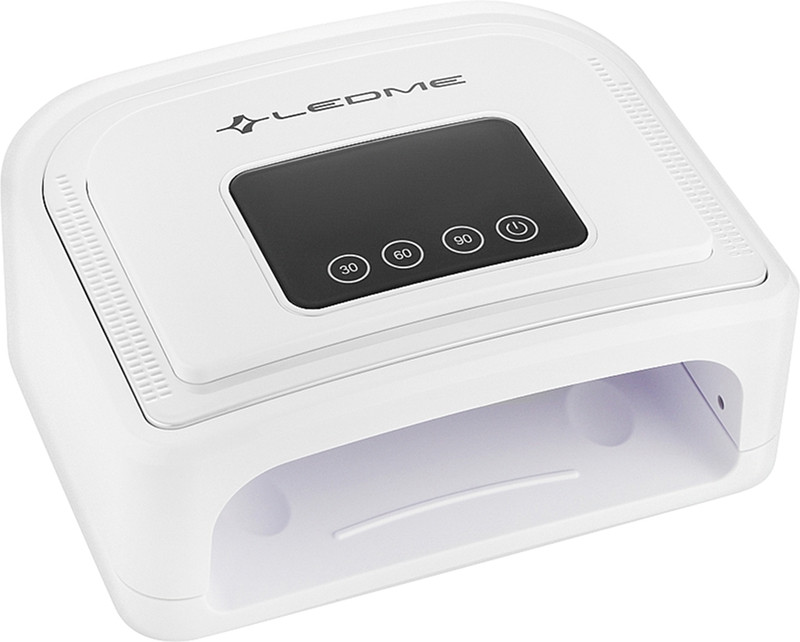 Лампа для манікюру з акумулятором LEDME 5В 120W SILVER на beauty-prof.com Фото 4 Лампа для манікюру з акумулятором LEDME 5В 120W SILVER Фото 4
