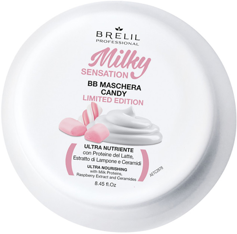 Ультрапитательная маска Milky Sensation BB Gourmand Candy Brelil 250 ml