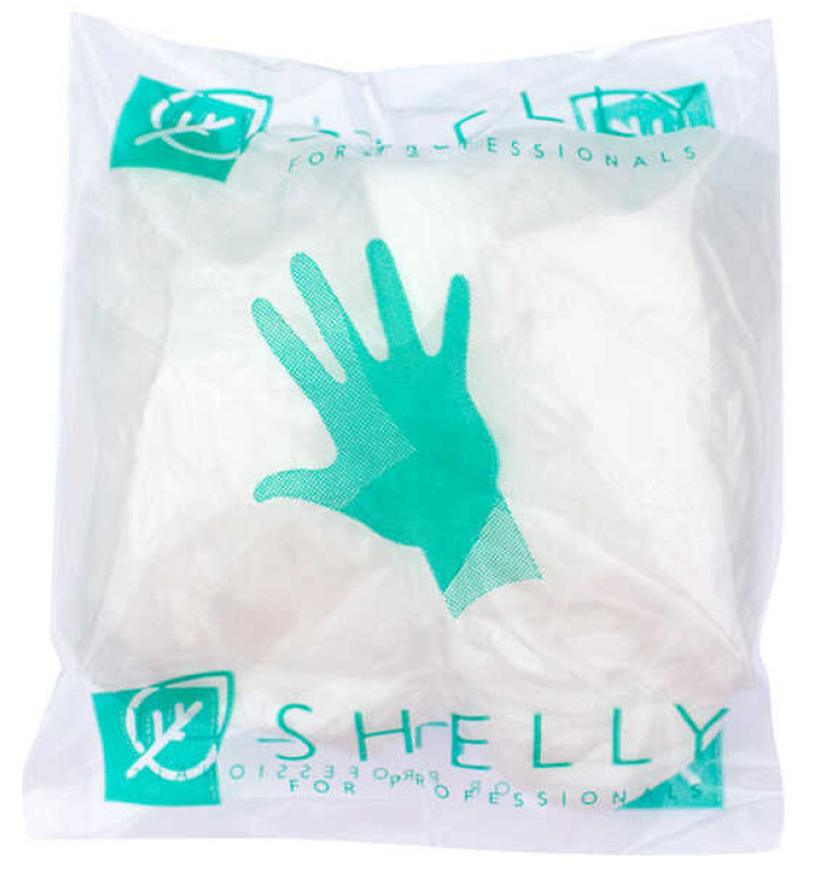 Перчатки одноразовые для маникюра Shelly, 1 пара  Фото 2 