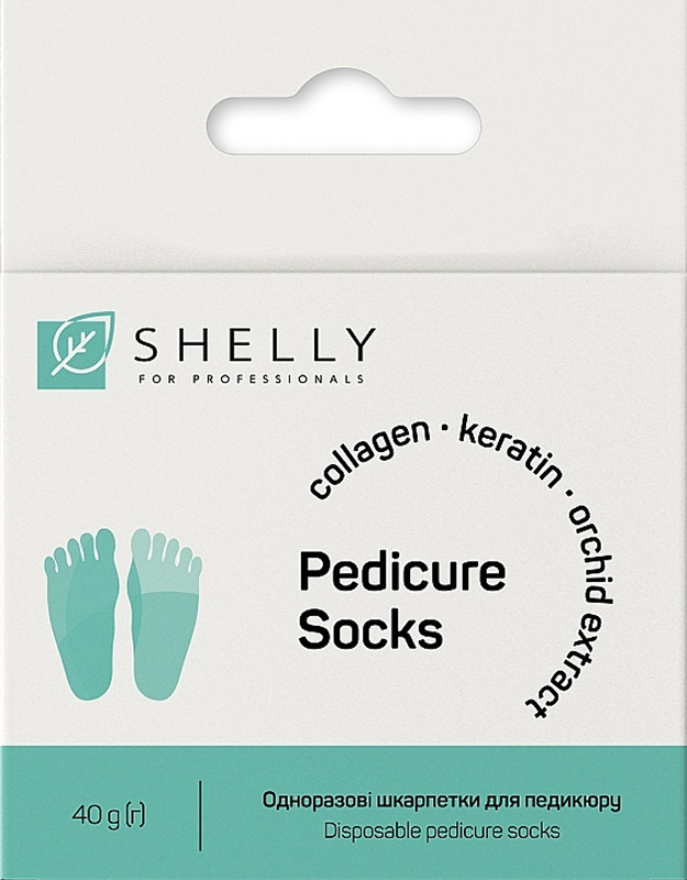 Одноразові шкарпетки для педикюру Shelly, 1 пара на beauty-prof.com Одноразові шкарпетки для педикюру Shelly, 1 пара