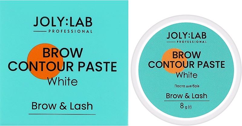 Паста для бровей Brow Contour Paste White Joly:Lab, 8 г на beauty-prof.com Фото 2 Паста для бровей Brow Contour Paste White Joly:Lab, 8 г Фото 2