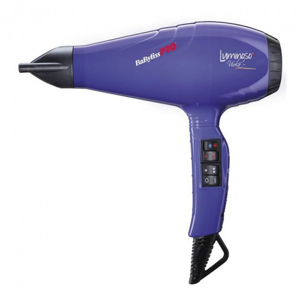 Фен для волос BaByliss Pro Luminoso Ionic Violet BAB6360IPE на beauty-prof.com Фото 2 Фен для волос BaByliss Pro Luminoso Ionic Violet BAB6360IPE Фото 2
