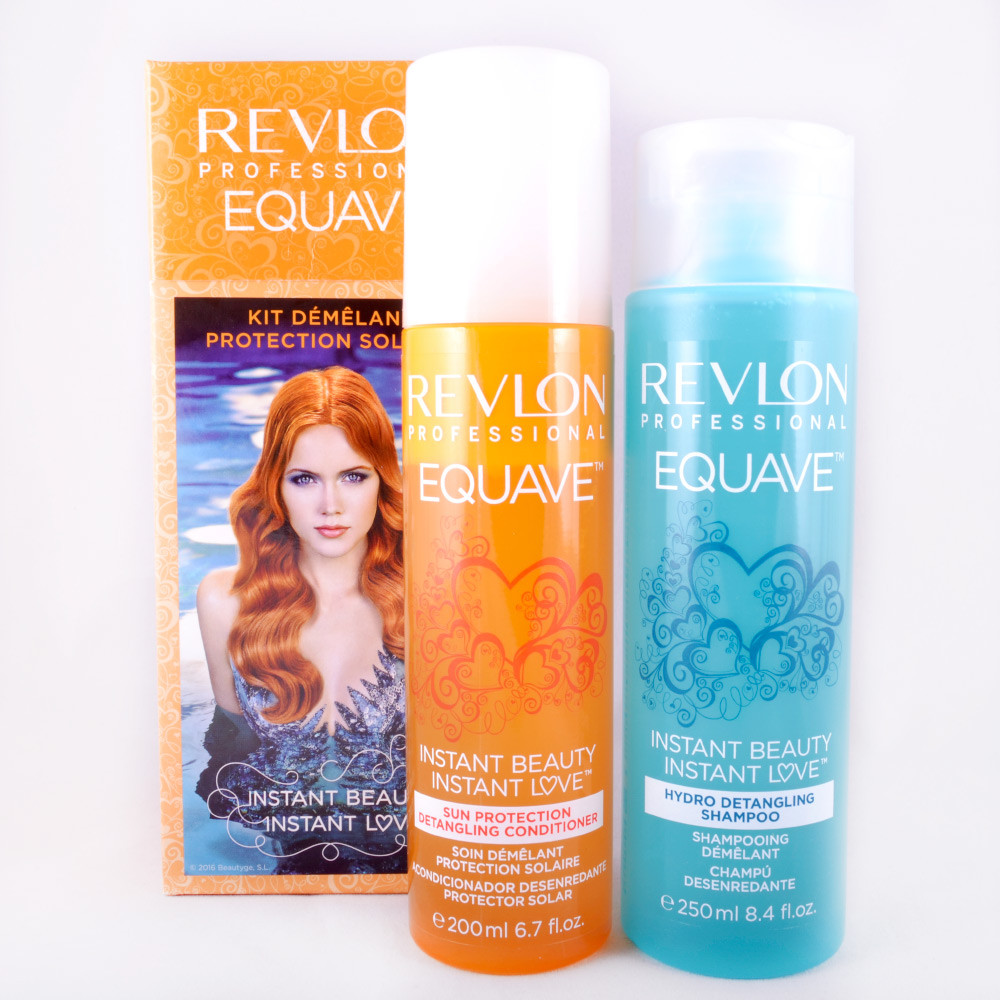 Набор шампунь + кондиционер + защита от солнца Revlon, 250х200х200 мл 
