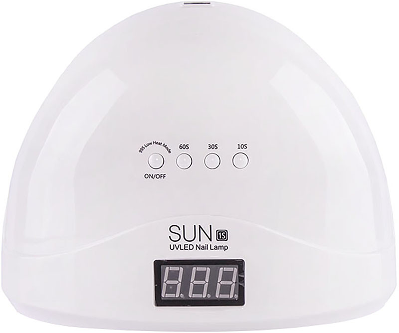 LED/UV Лампа SUN 1S гибридная (с дисплеем) белая 48 Вт  Фото 2 