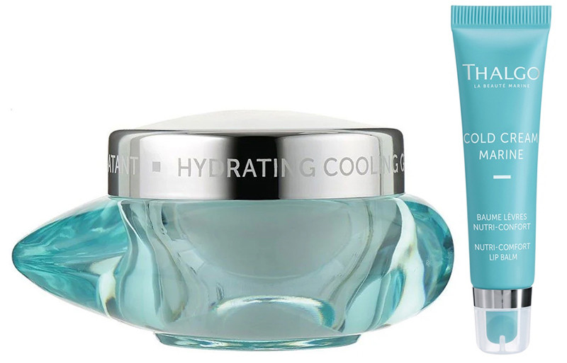 Набір "Гавань Розслаблення" для сухої шкіри обличчя Cold Cream Marine Thalgo, (50мл/15мл)  Фото 3 