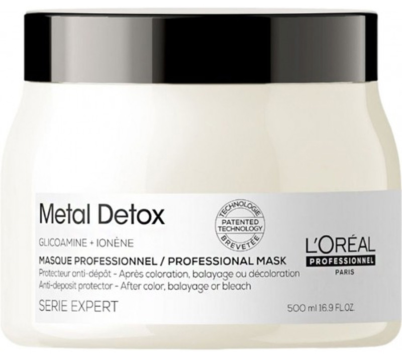 Маска для запобігання металевим накопиченням у волоссі Metal Detox 500 мл L'Oreal Professionnel Paris