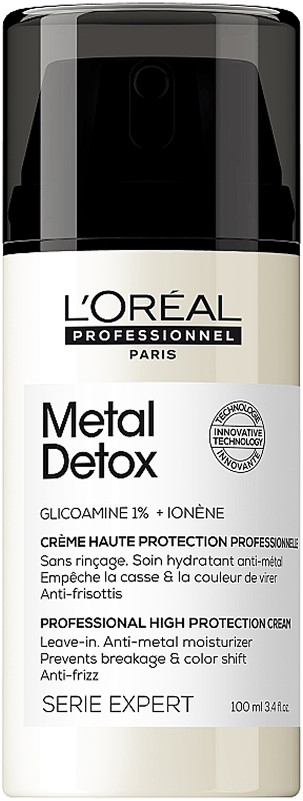Крем-догляд для зменшення ламкості Metal Detox L'Oreal Professionnel Paris, 100 мл