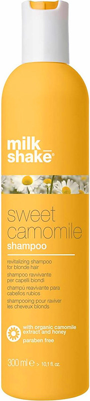 Шампунь для светлых волос восстанавливающий с экстрактом ромашки Sweet Camomile Milk Shake, 300 мл