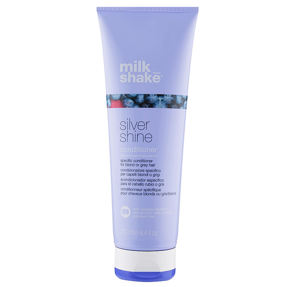 Кондиціонер для освітленого та сивого волосся Silver Shine Milk Shake, 250 мл