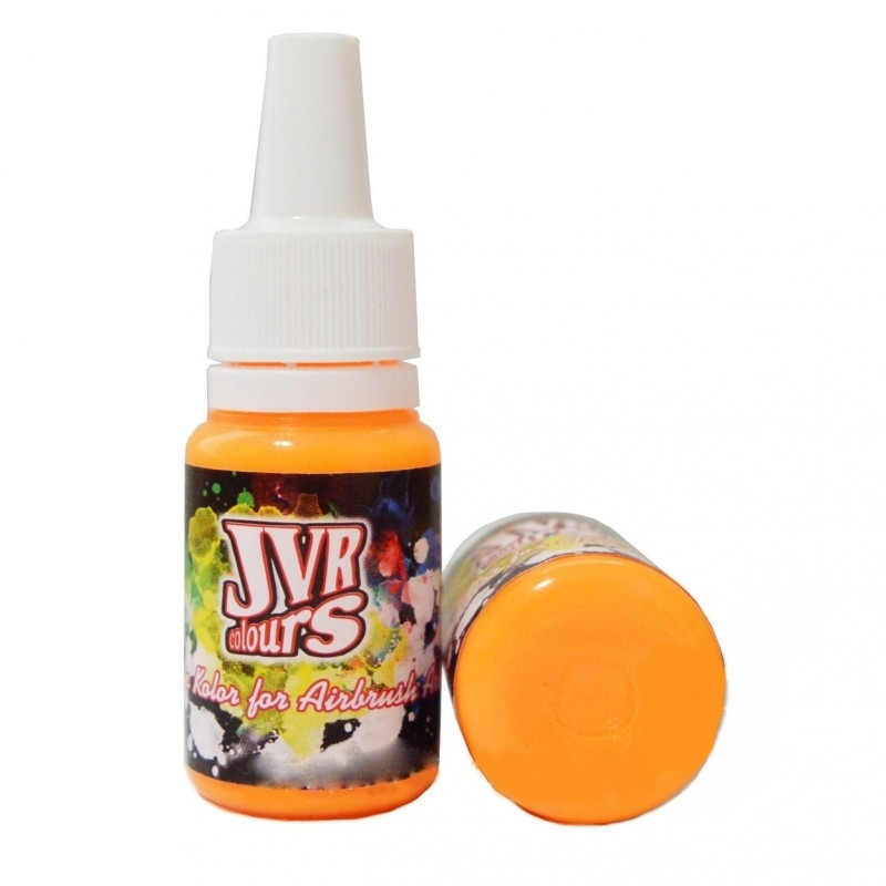 Фарба для аерографії JVR Revolution kolor, FLUO 10мл оранж №402