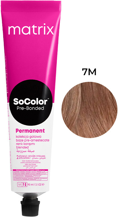 Крем-фарба для волосся PRE Bonded SOCOLOR.beauty тон 7M, 90 мл Matrix