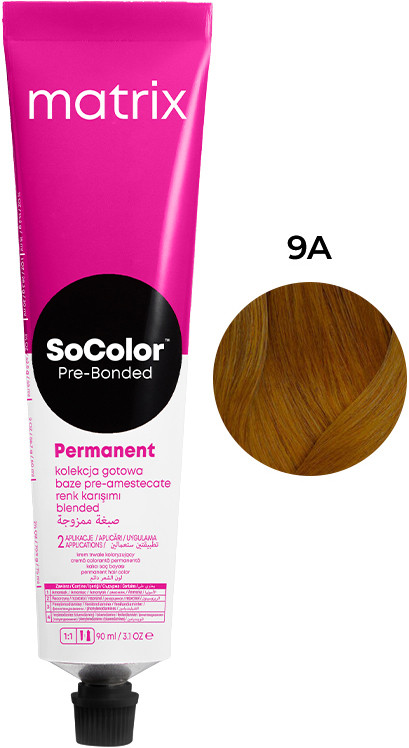 Крем-фарба для волосся PRE Bonded SOCOLOR.beauty тон 9A, 90 мл Matrix