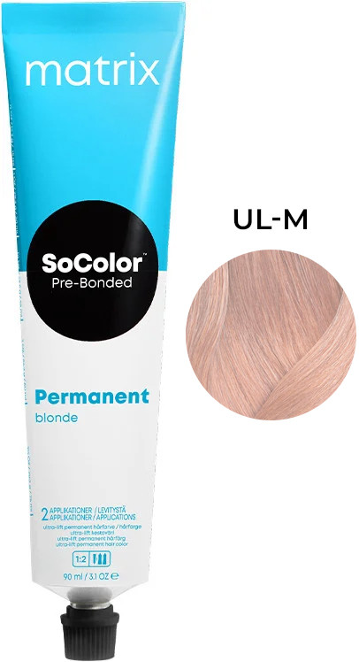 Крем-фарба для волосся PRE Bonded Socolor.beauty UL-M Matrix, 90 мл