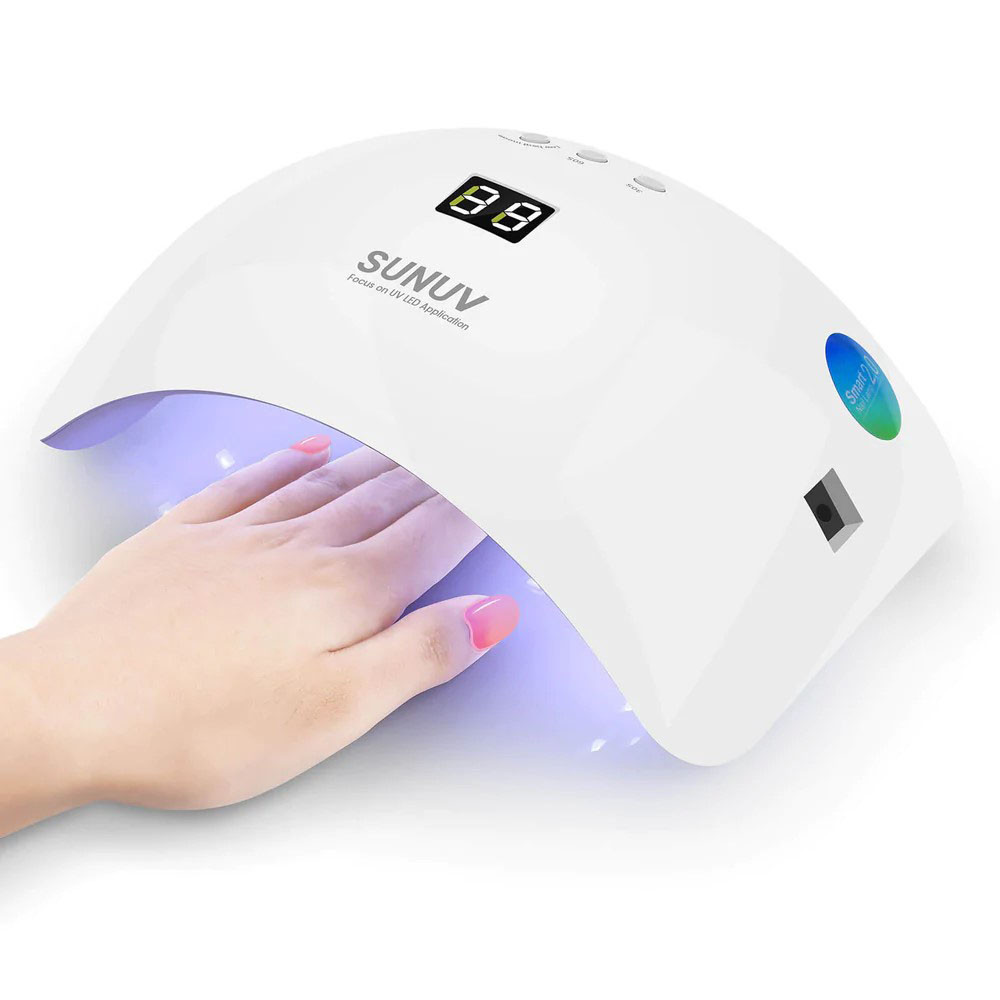 Лампа LED+UV Lamp SUNUV SUN 8 48W, біла оригінал  Фото 3 