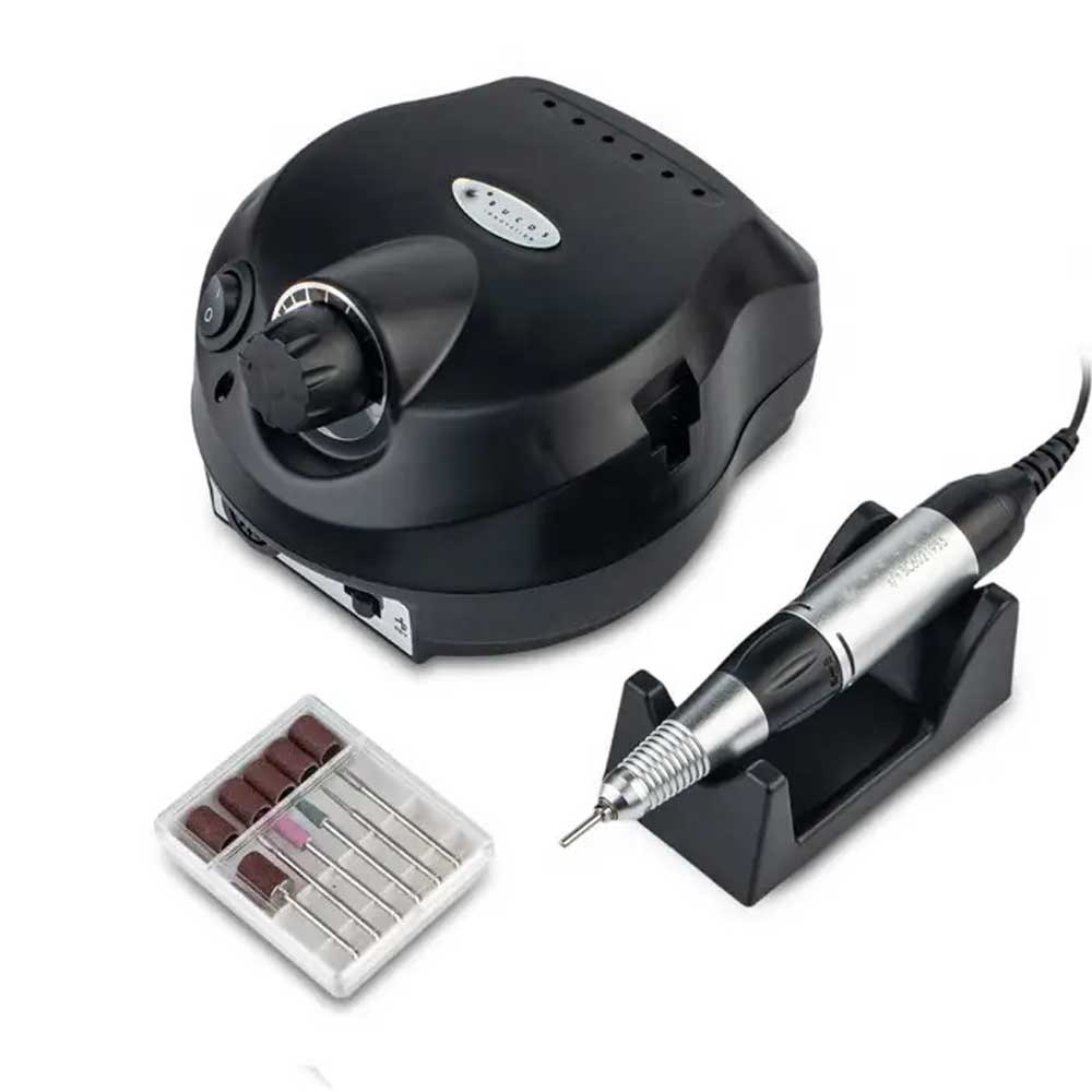 Фрезер для манікюру Bucos ZS-601 Pro Black  Фото 2 